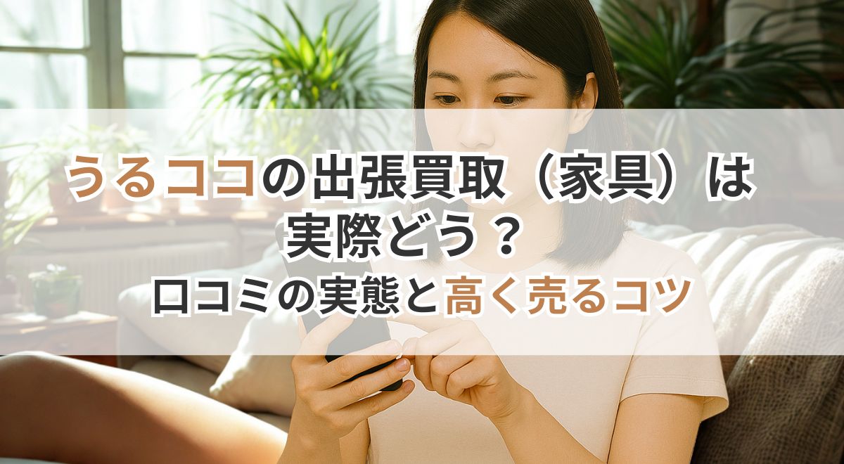 スマホを操作する女性